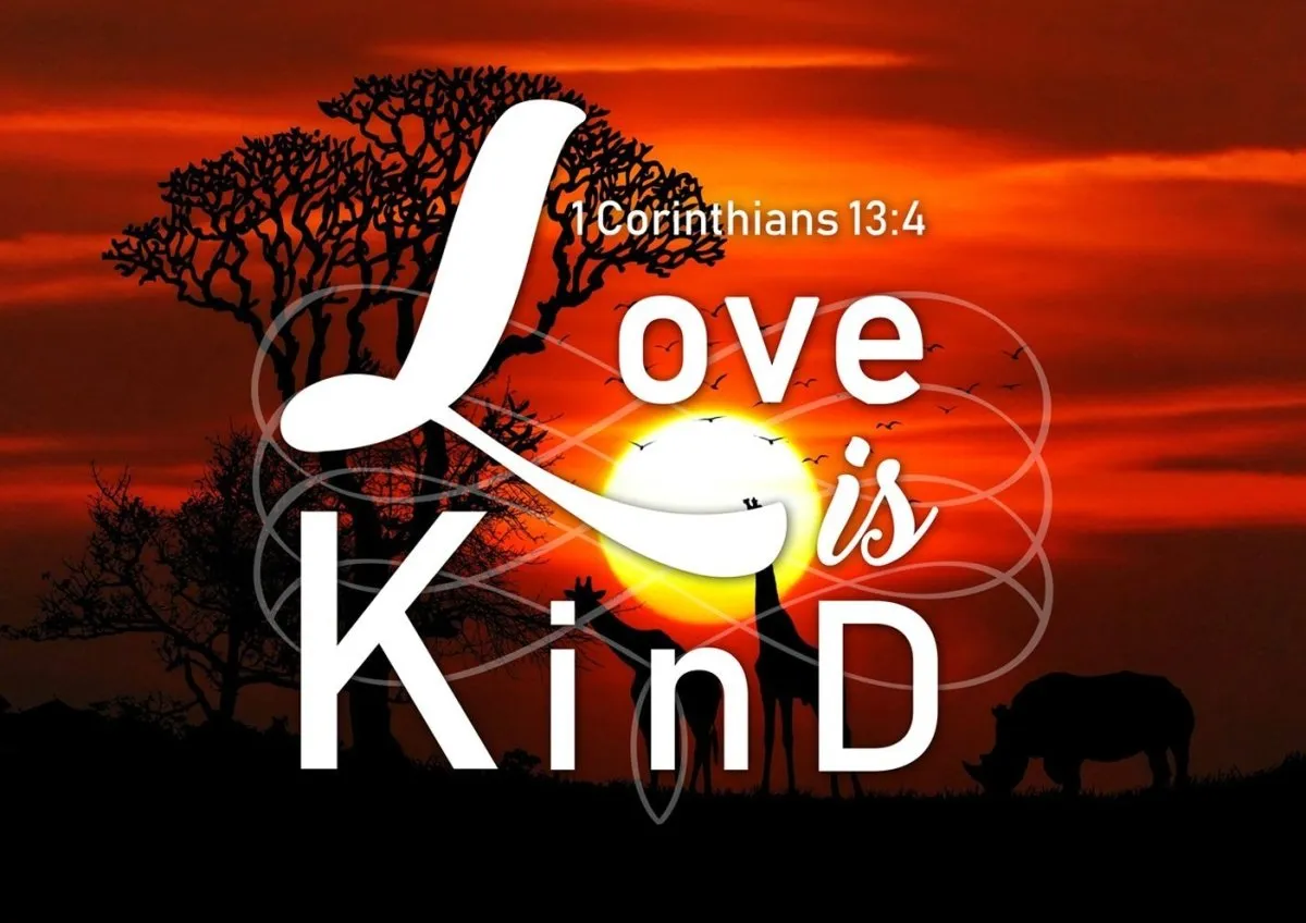 1 Corinthians 134 Canvas Wall Art Print - Christian Canvas Wall Art