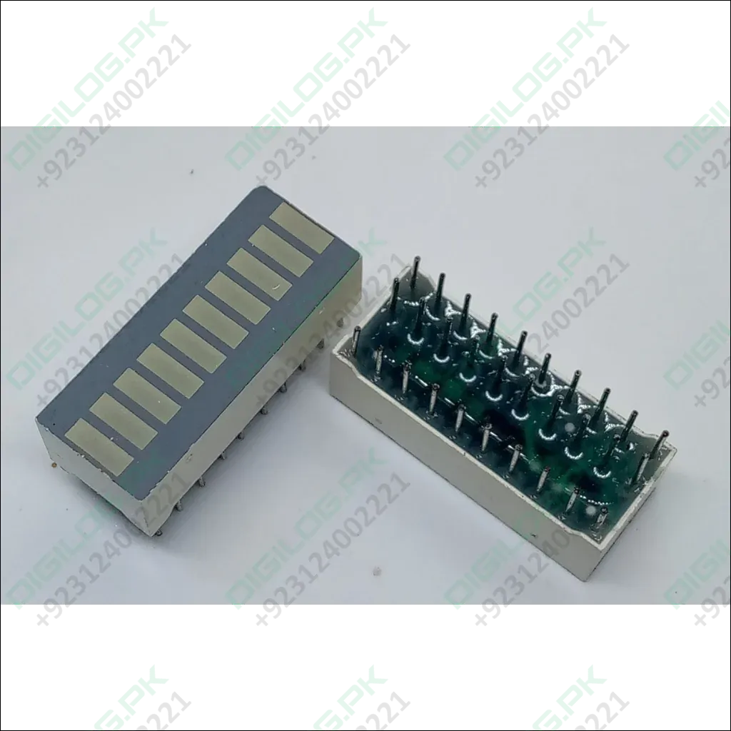 10 Segment Dual Led Light Display Module Bar Graph Ultra Bright Red Yellow Orange Colors Multi-color
