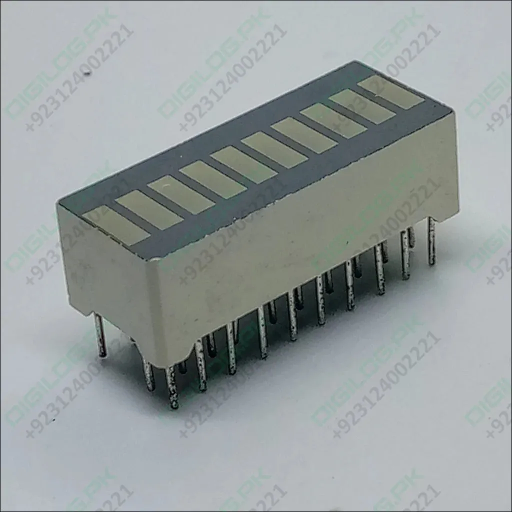 10 Segment Dual Led Light Display Module Bar Graph Ultra Bright Red Yellow Orange Colors Multi-color