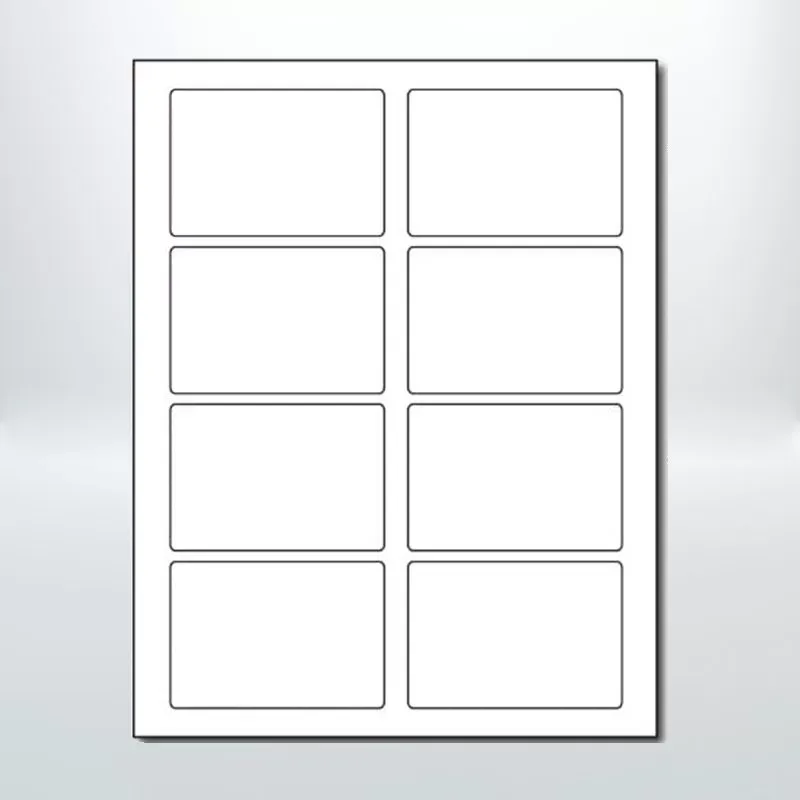 100pcs 8UP A4 Peel & Paste Office Mailing Address Sticker Labels Self Adhesive