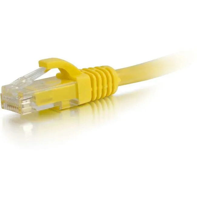 10Ft Cat6 Snagless Unshielded (Utp) Ethernet Network Patch Cable - Yellow