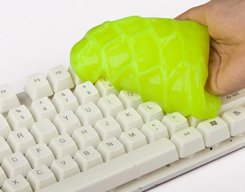 2 Pack Keyboard Cleaning Slimy Gel Universal Cleaner Quick Remove Dust Hair Germ
