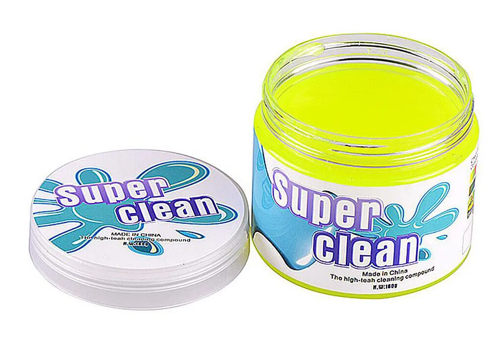 2 Pack Keyboard Cleaning Slimy Gel Universal Cleaner Quick Remove Dust Hair Germ