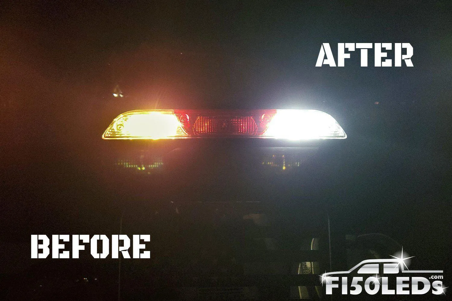 2021 - 2023 F150 LED Cargo & High Mount Brake LED Bulbs