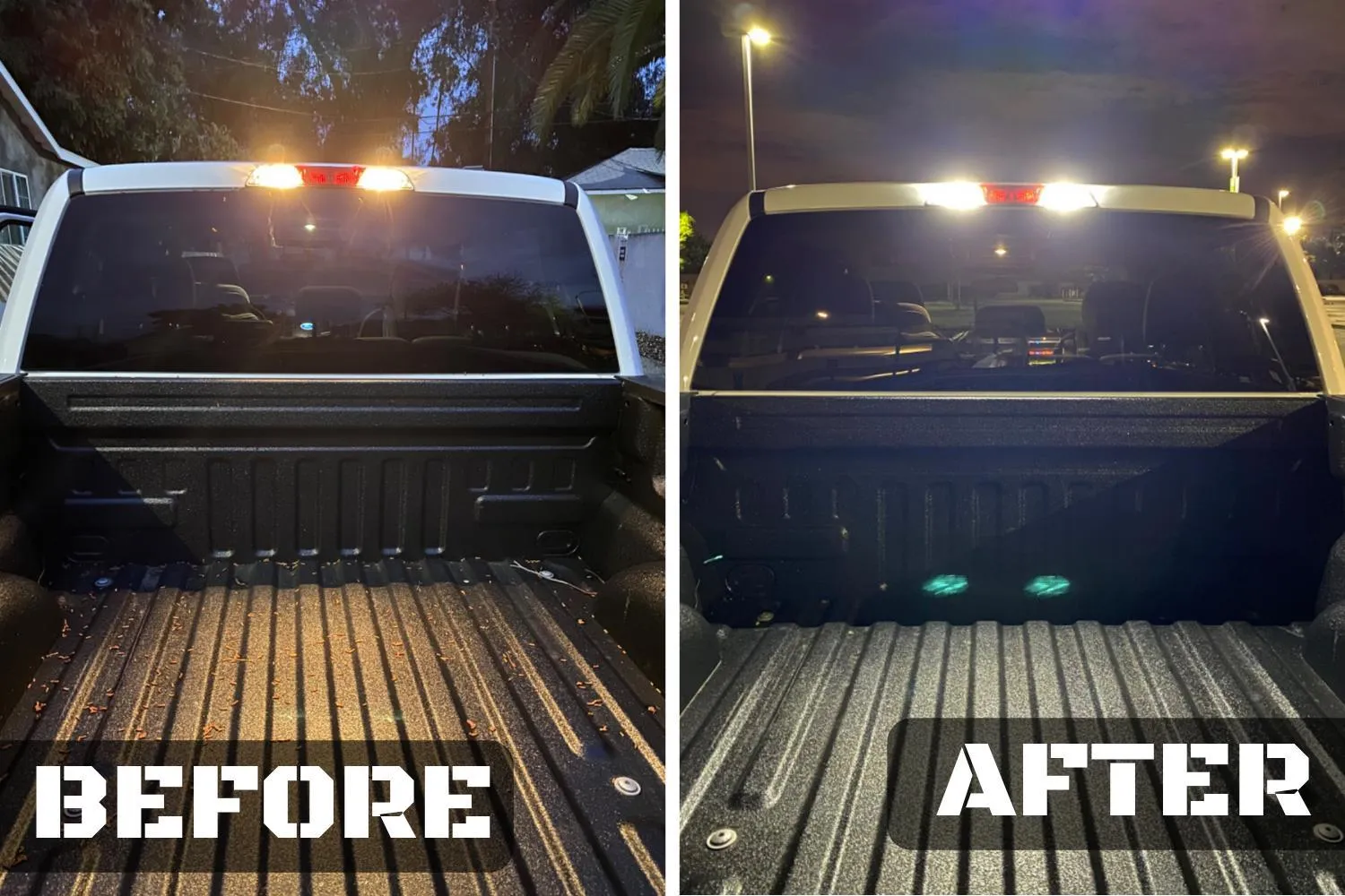 2021 - 2023 F150 LED Cargo & High Mount Brake LED Bulbs