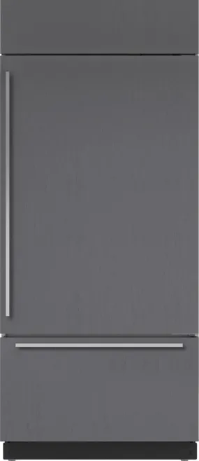 36" Classic Over-and-Under Refrigerator/Freezer with Internal Dispenser - Panel Ready