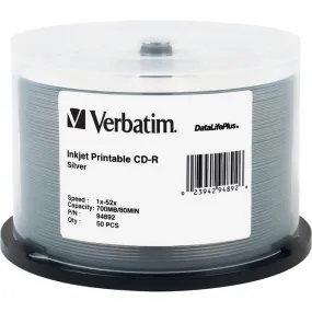 50Pk Cd-R 80Min 700Mb 52X Si Ij Hub Logo
