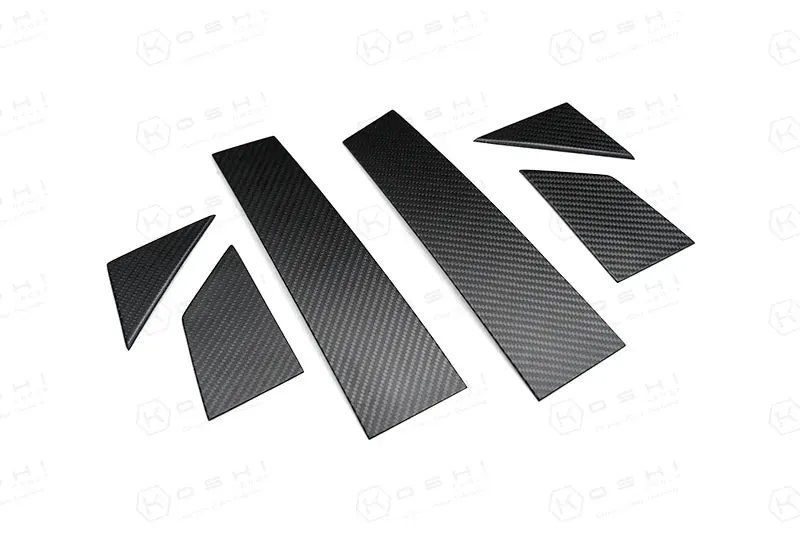 Abarth 500 / 595 / 695 Door Panels / B Pillar - Carbon Fibre