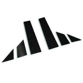 Abarth 500 / 595 / 695 Door Panels / B Pillar - Carbon Fibre