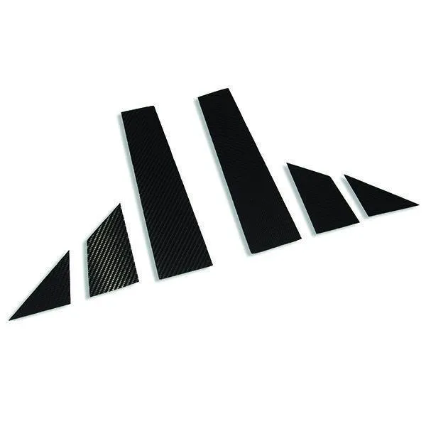 Abarth 500 / 595 / 695 Door Panels / B Pillar - Carbon Fibre