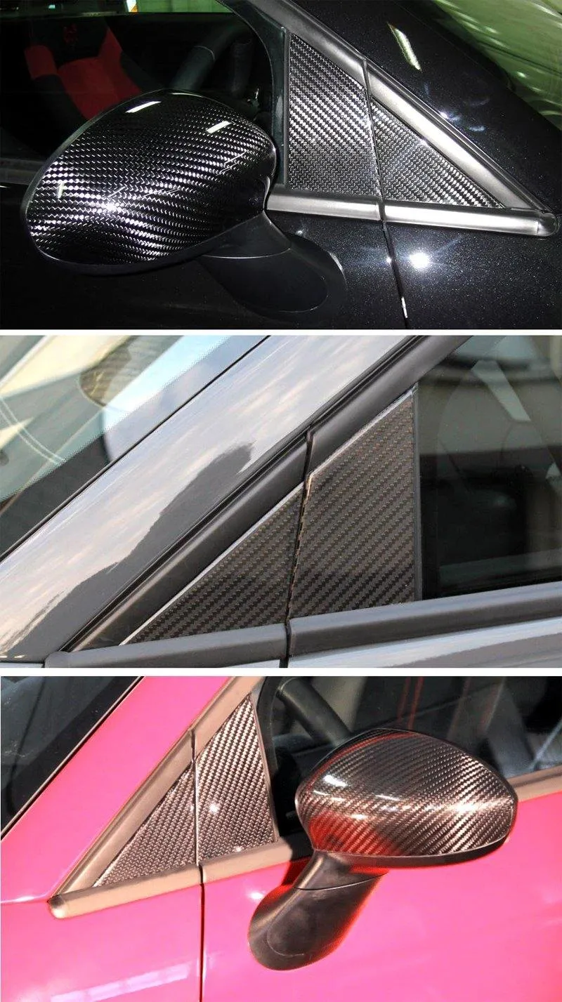 Abarth 500 / 595 / 695 Door Panels / B Pillar - Carbon Fibre