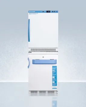 Accucold 24" Wide All-Refrigerator/All-Freezer Combination - ARS6PV-VT65MLSTACKMED2
