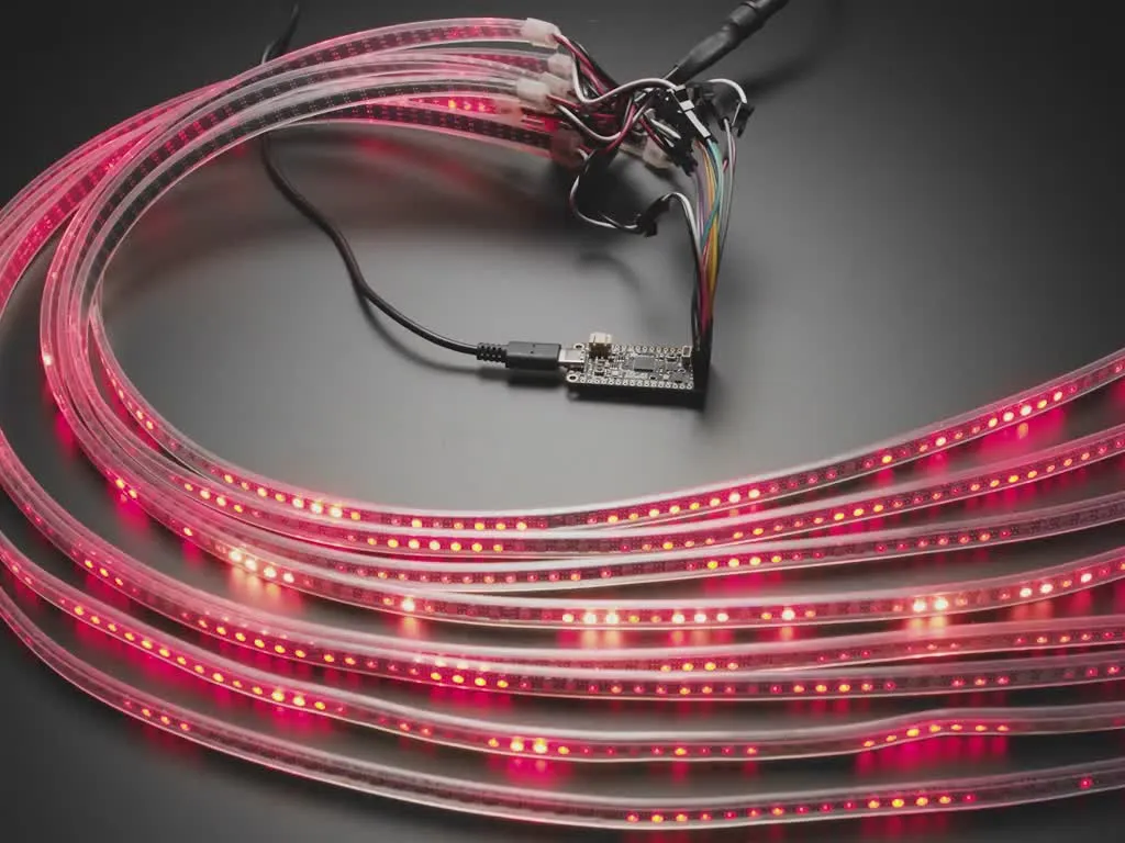 Adafruit Feather RP2040 SCORPIO - 8 Channel NeoPixel Driver
