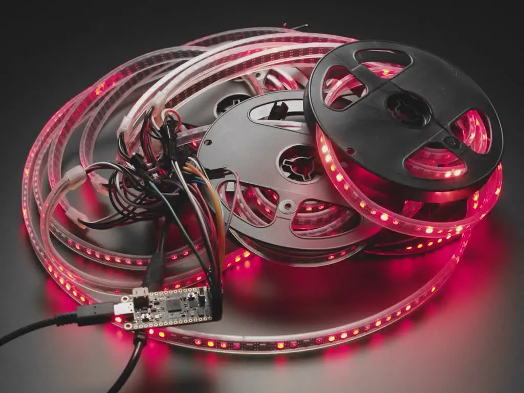 Adafruit Feather RP2040 SCORPIO - 8 Channel NeoPixel Driver