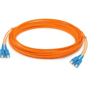 AddOn 10m SC (Male) to SC (Male) Orange OM2 Duplex Fiber OFNR (Riser-Rated) Patch Cable ADD-SC-SC-10M5OM2