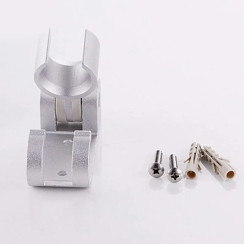 Adjustable Rotatable Aluminum Bathroom Shower Head Holder