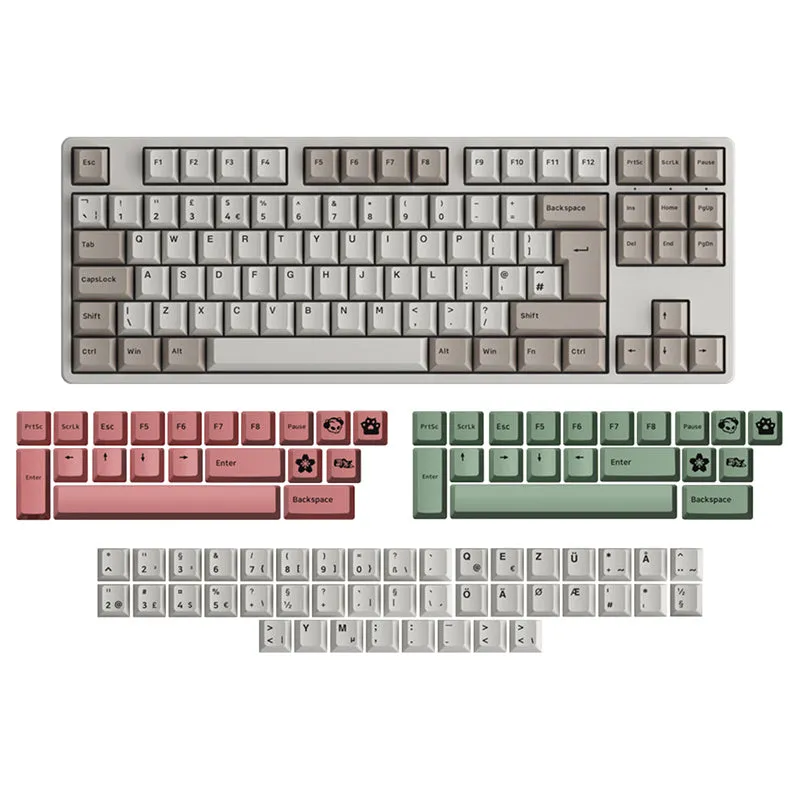 Akko 9009 5087B Plus ISO Nordic Wireless Mechanical Keyboard