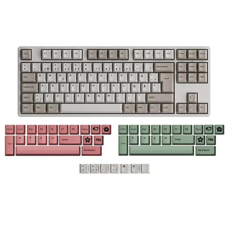 Akko 9009 5087B Plus ISO Nordic Wireless Mechanical Keyboard
