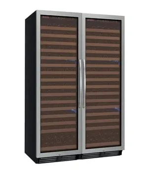Allavino FlexCount Classic II Tru-Vino 348 Bottle Dual Zone Stainless Steel Wine Fridge 2X-YHWR174-1S20