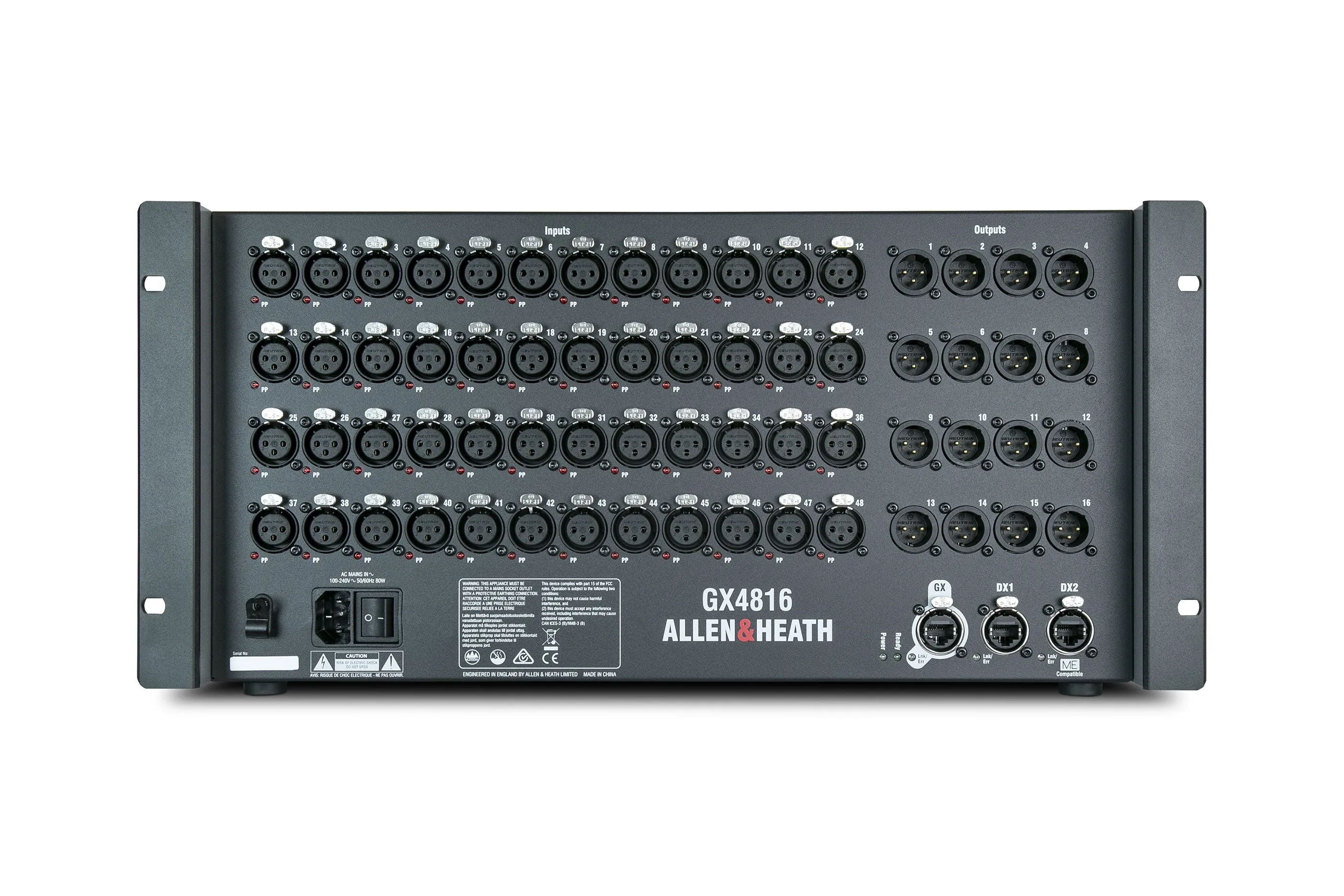 Allen & Heath GX4816 48 Xlr Input / 16 Xlr Output Expander