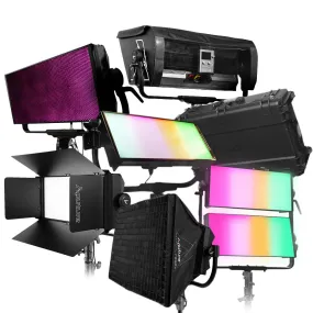 Aputure NOVA P600c Modifiers Bundle Kit 600W RGBWW Soft Light Panel