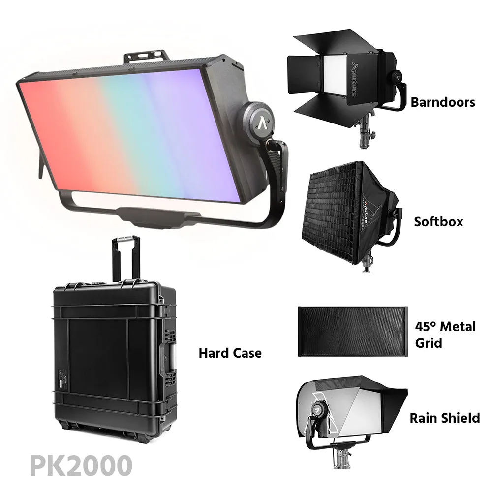 Aputure NOVA P600c Modifiers Bundle Kit 600W RGBWW Soft Light Panel