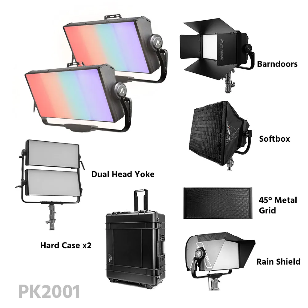 Aputure NOVA P600c Modifiers Bundle Kit 600W RGBWW Soft Light Panel
