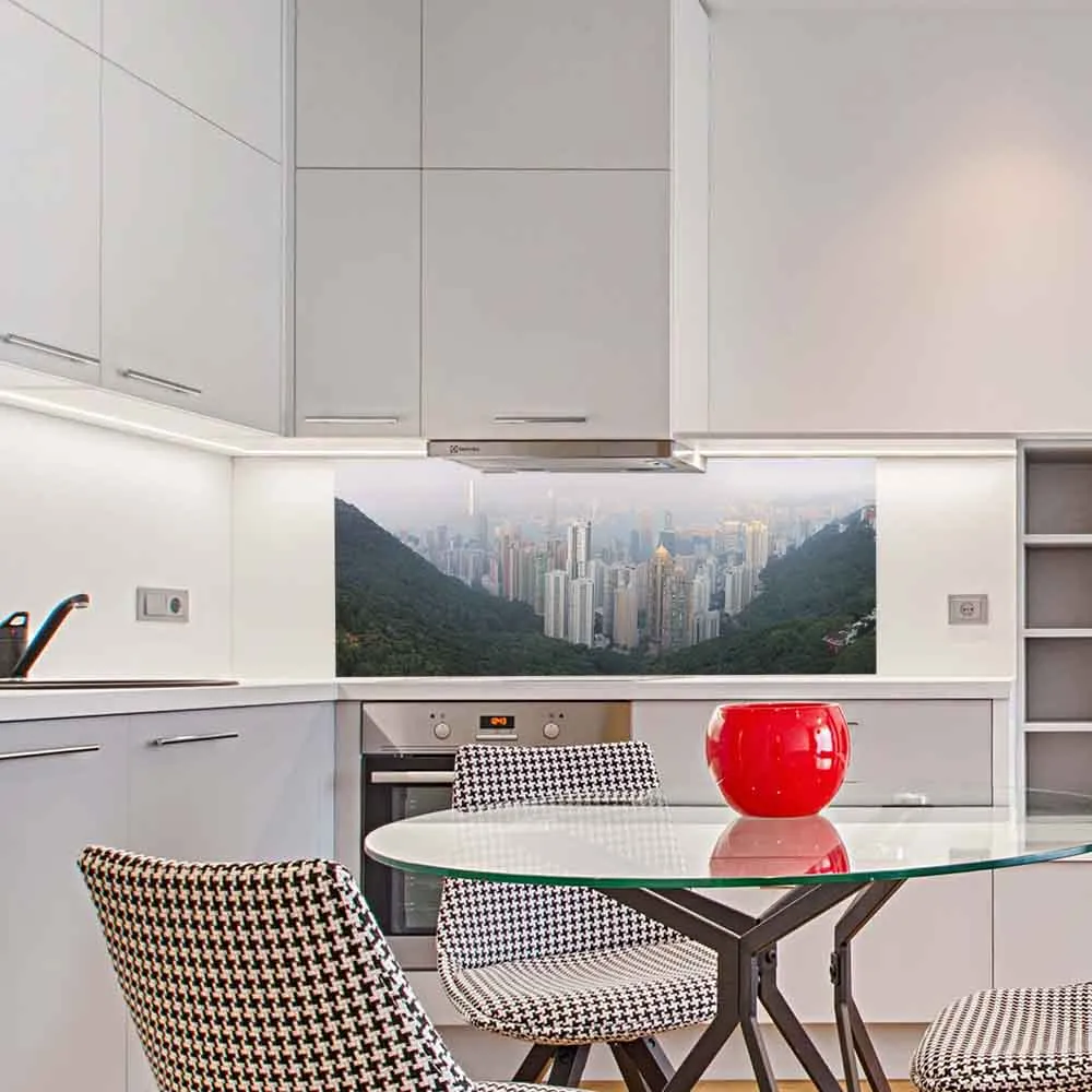 Arena "The Peak of Hong Kong" Panoramic Wall Decal  (6 Sizes Available)