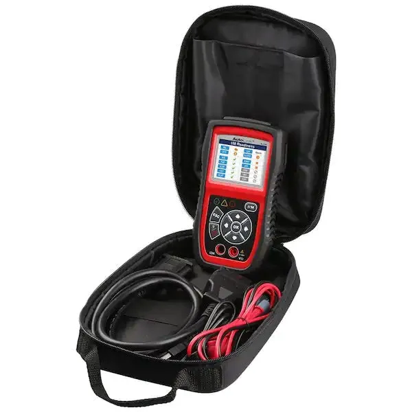 Autel - AutoLink - AL539 - Diagnostic Tool - One-Click I/M Readiness Key - 10 Modes of OBD II Test - Built-in Speaker