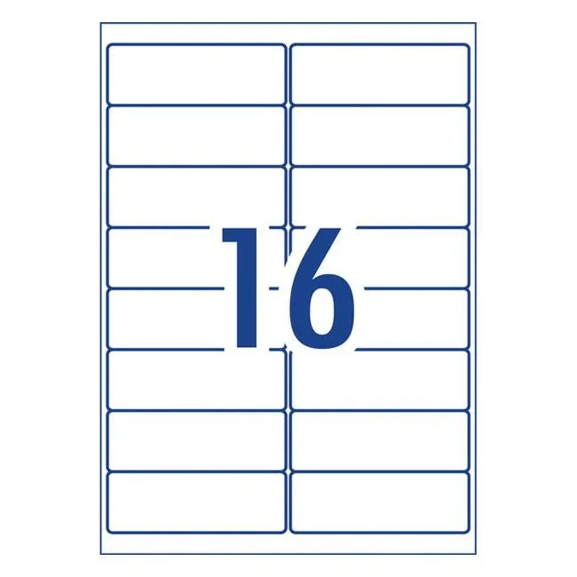 Avery Label L7162 Rev-25 99.1×33.9mm 25 Sheets