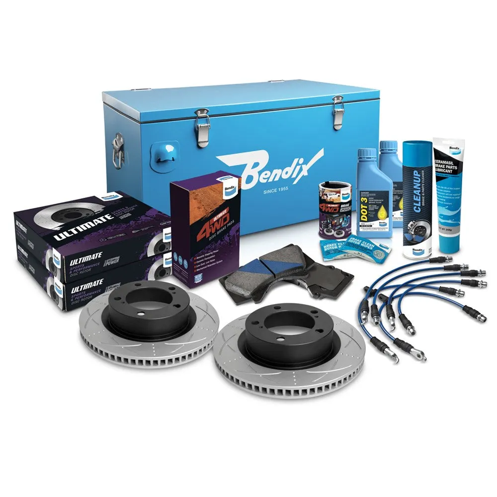 Bendix Ultimate 4WD Brake Upgrade Kit- U4WD-BUK61 2 (*Bulky Item, Freight Charges Apply)