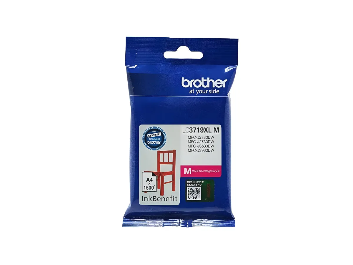 Brother LC3719XL Super High Yield Magenta Ink Cartridge (LC3719XL-M)