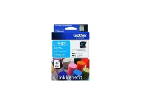 Brother LC563 High Yield Cyan Ink Cartridge (LC563C)