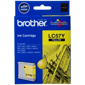 Brother Lc57 Yellow