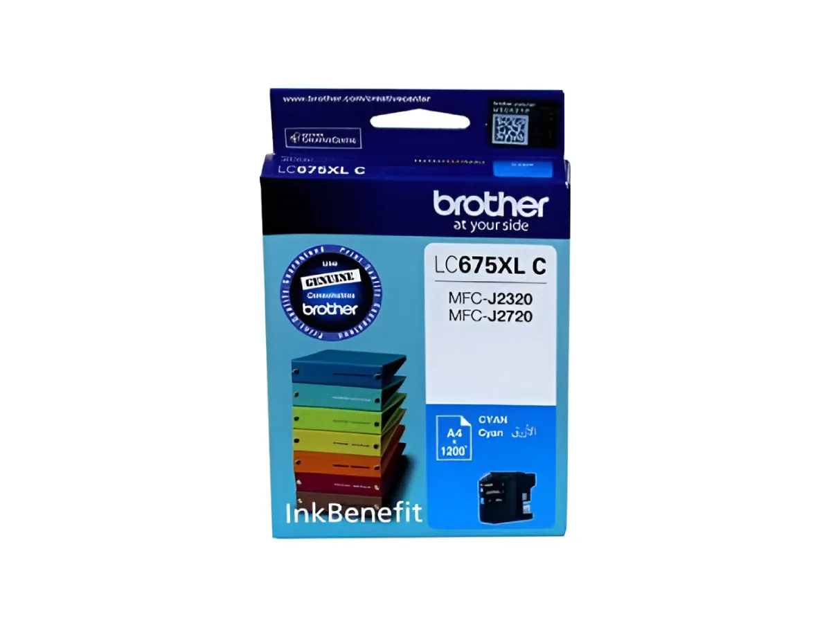 Brother LC675XL Cyan  Ink Cartridge (LC675XL-C)