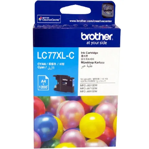 Brother LC77 Xl Cyan