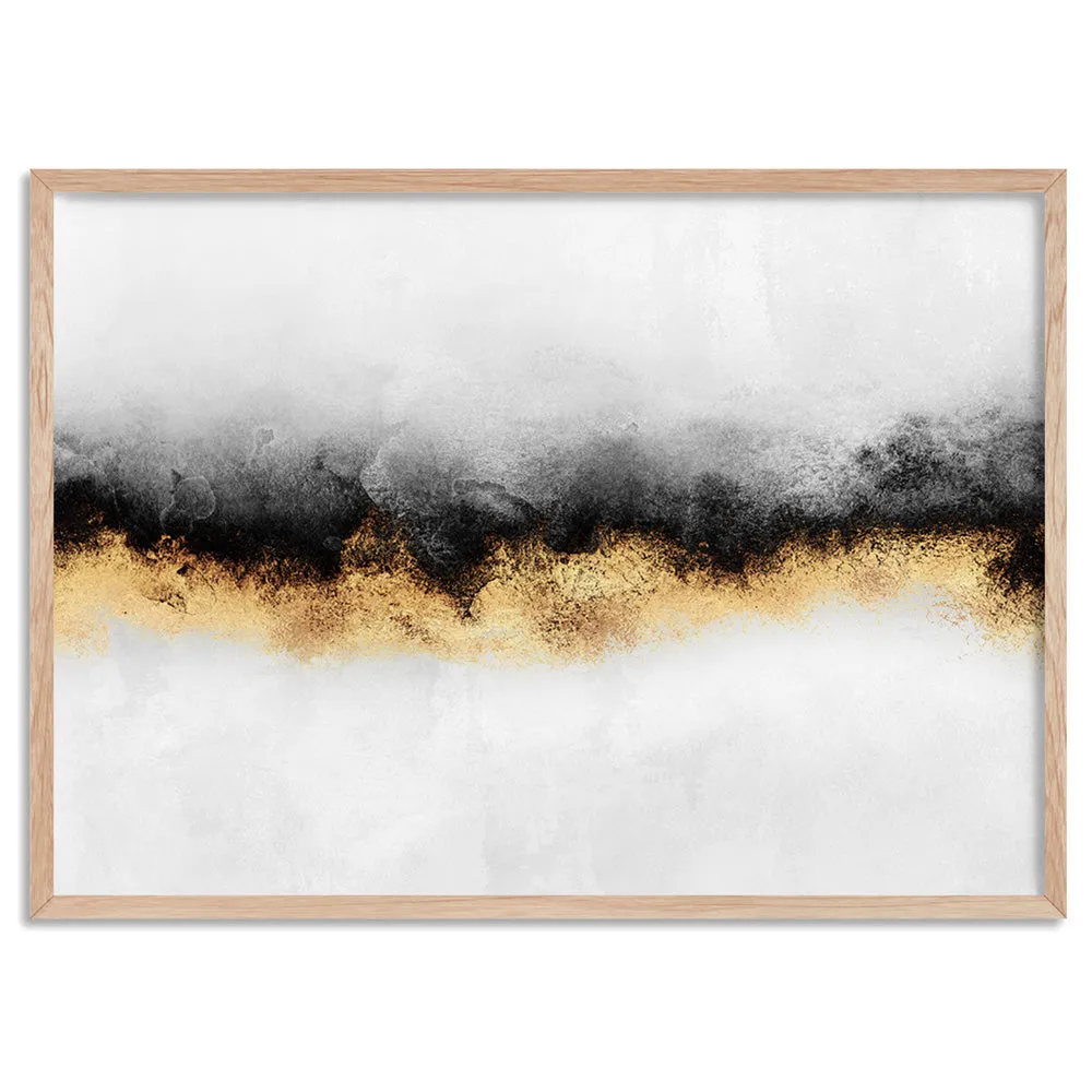 Burnished Horizon in Landscape - Art Print