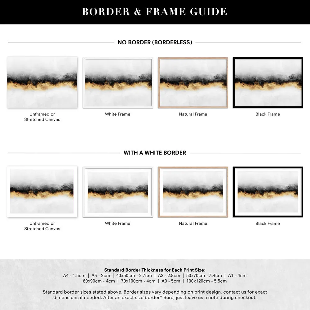Burnished Horizon in Landscape - Art Print