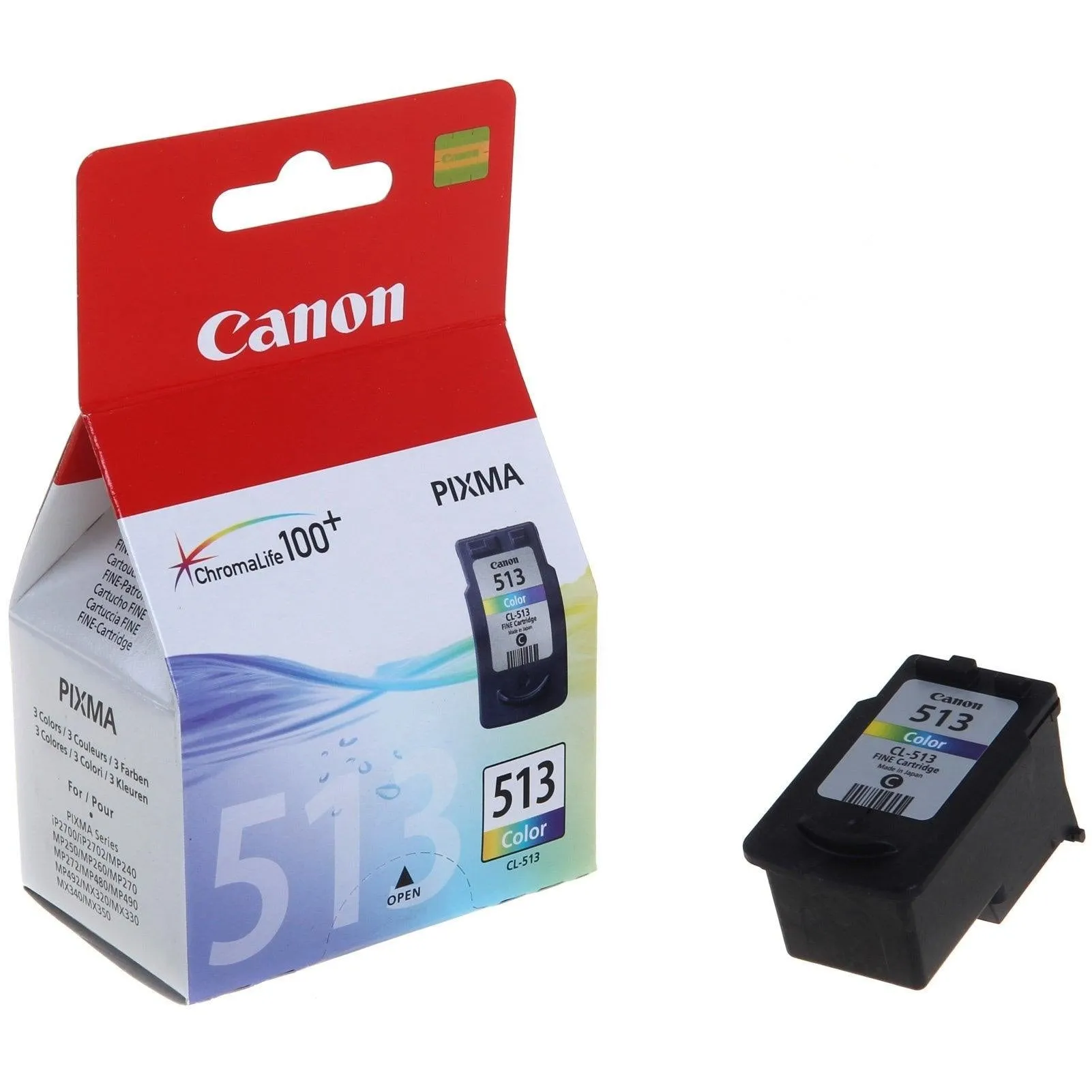 Canon High Yield Tri-Colour Ink Cartridge - Colour | CL-513
