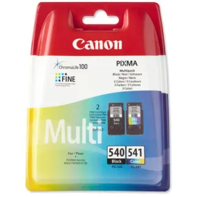 Canon PG-540/CL-541 Black/Colour Inkjet Cartridges (2 Pack) 5225B006