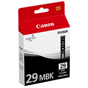Canon PGI29MBK Ink Cartridge 505 Pages - Black