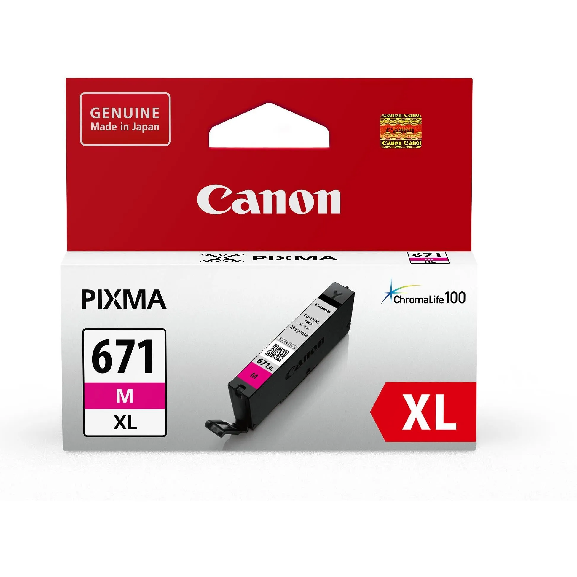 Canon Pixma CLI671XL High Capacity Ink Cartridge (Magenta)