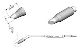 Cartridge Bevel Ø 3-10PK