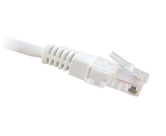 CAT5E Ethernet Patch Cable, Molded Boot, RJ45 - RJ45, 1ft