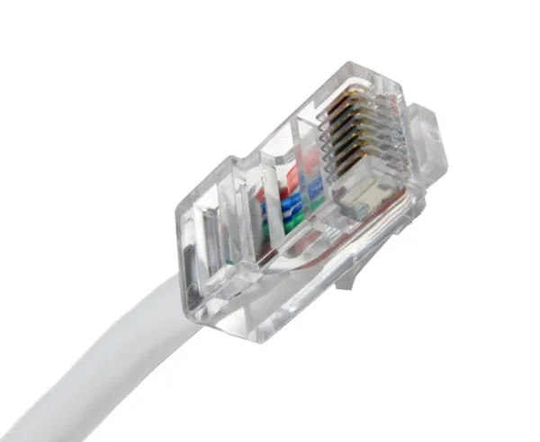 CAT5E Ethernet Patch Cable, Non-Booted, RJ45 - RJ45, 50ft