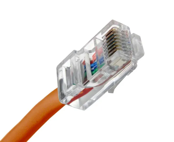 CAT5E Ethernet Patch Cable, Non-Booted, RJ45 - RJ45, 50ft