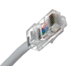 CAT5E Ethernet Patch Cable, Non-Booted, RJ45 - RJ45, 7ft