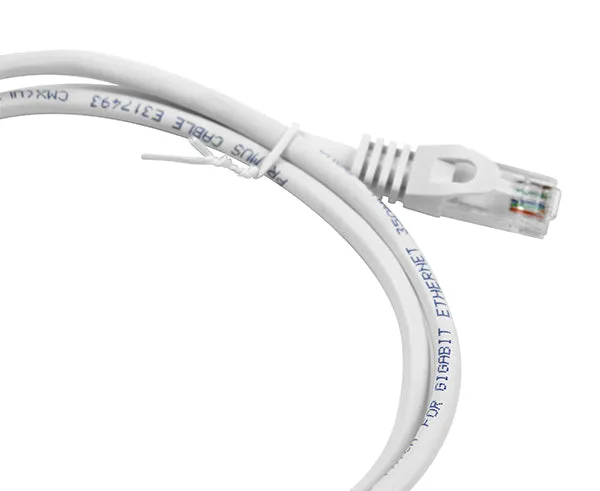 CAT5E Ethernet Patch Cable, Snagless Molded Boot, RJ45 - RJ45, 3ft