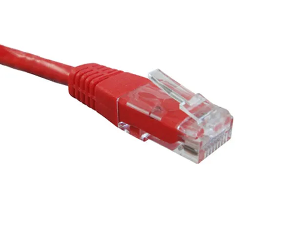 CAT6 Ethernet Patch Cable, Molded Boot, RJ45 - RJ45, 15ft