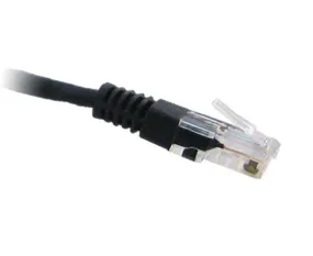CAT6 Ethernet Patch Cable, Molded Boot, RJ45 - RJ45, 15ft